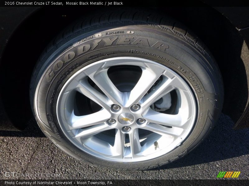 Mosaic Black Metallic / Jet Black 2016 Chevrolet Cruze LT Sedan