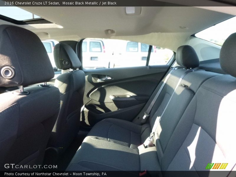 Mosaic Black Metallic / Jet Black 2016 Chevrolet Cruze LT Sedan