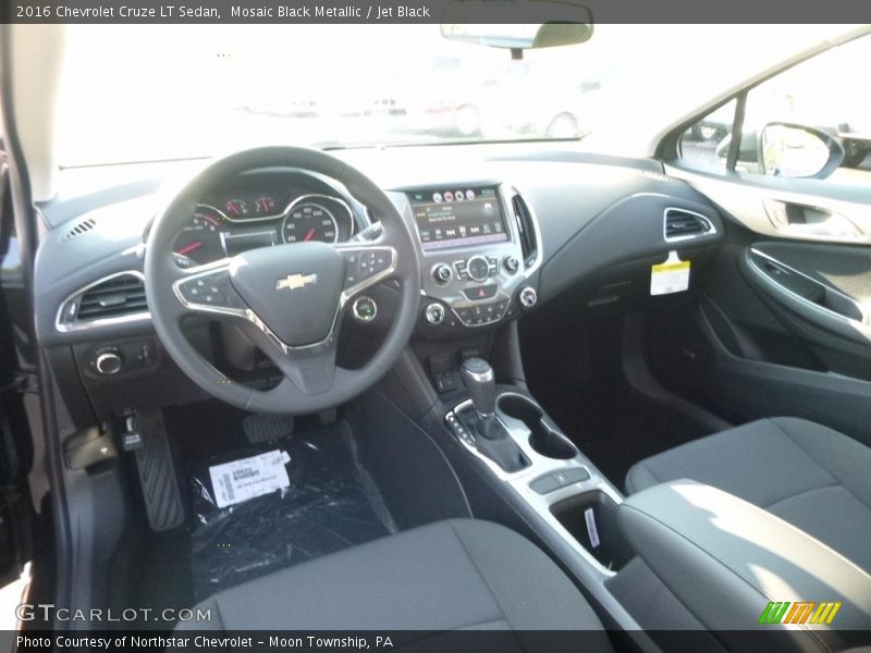 Mosaic Black Metallic / Jet Black 2016 Chevrolet Cruze LT Sedan