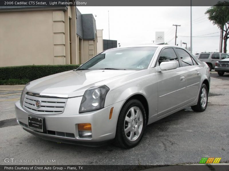 Light Platinum / Ebony 2006 Cadillac CTS Sedan