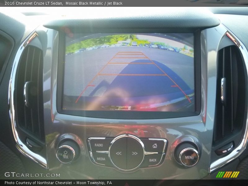 Mosaic Black Metallic / Jet Black 2016 Chevrolet Cruze LT Sedan