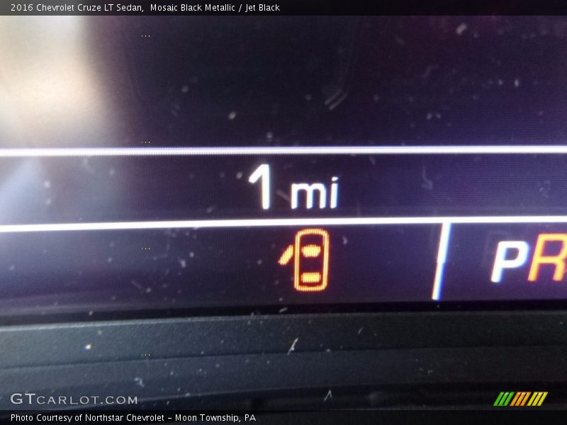 Mosaic Black Metallic / Jet Black 2016 Chevrolet Cruze LT Sedan