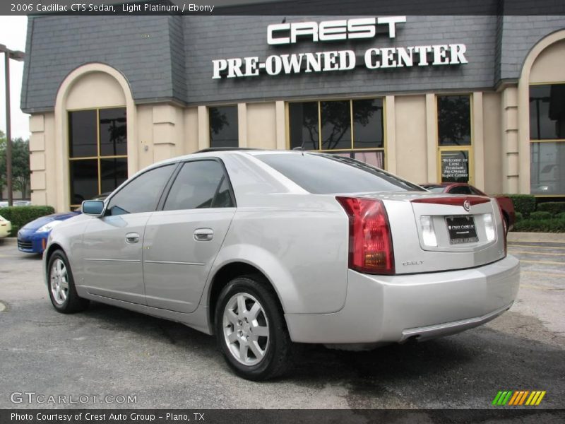 Light Platinum / Ebony 2006 Cadillac CTS Sedan