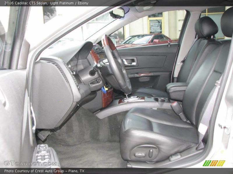 Light Platinum / Ebony 2006 Cadillac CTS Sedan