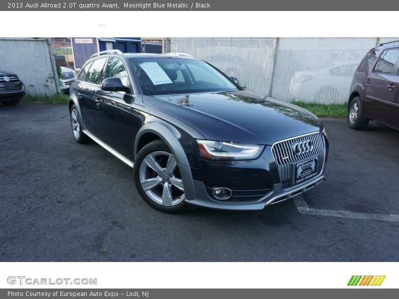 Moonlight Blue Metallic / Black 2013 Audi Allroad 2.0T quattro Avant