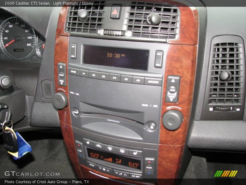 Light Platinum / Ebony 2006 Cadillac CTS Sedan