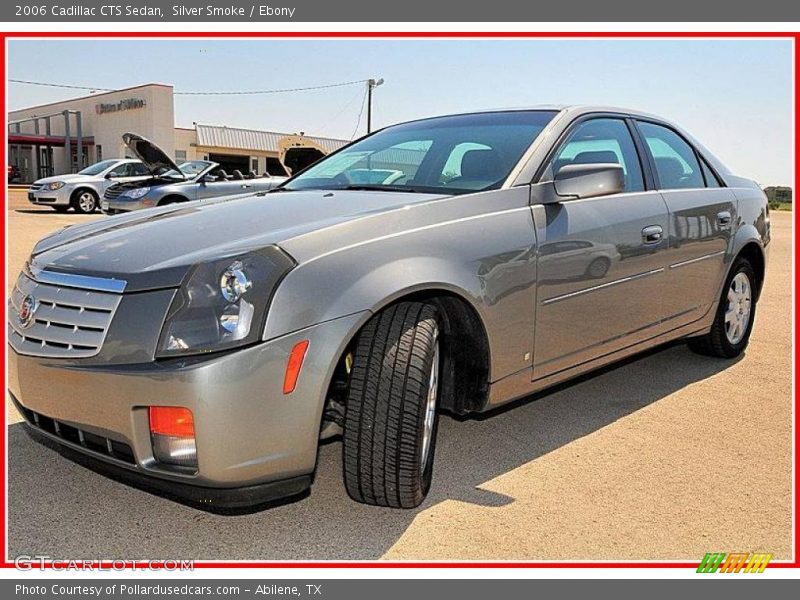 Silver Smoke / Ebony 2006 Cadillac CTS Sedan