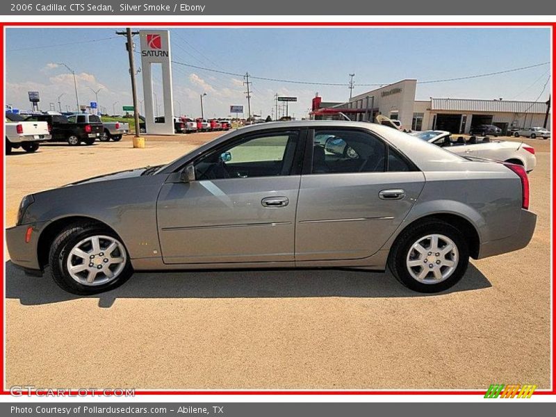 Silver Smoke / Ebony 2006 Cadillac CTS Sedan