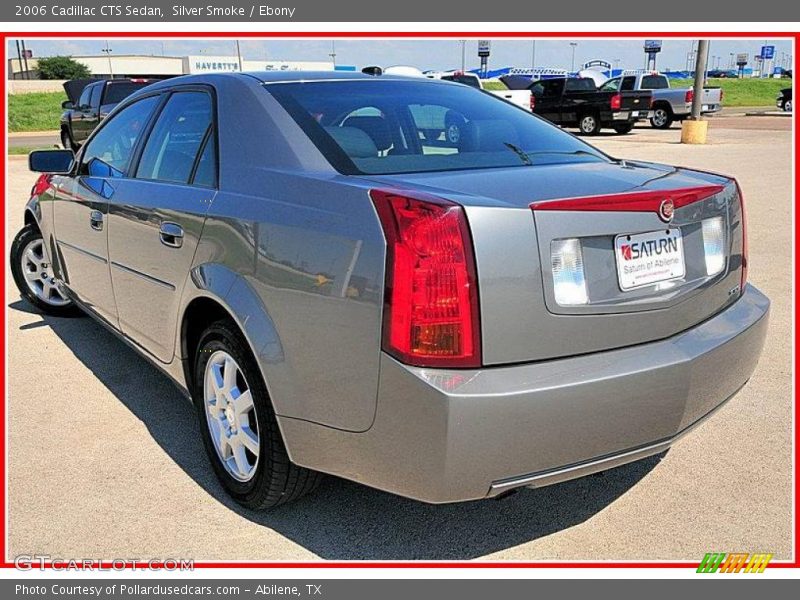 Silver Smoke / Ebony 2006 Cadillac CTS Sedan