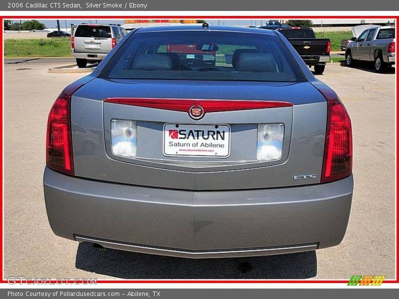 Silver Smoke / Ebony 2006 Cadillac CTS Sedan