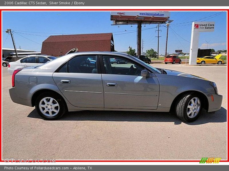 Silver Smoke / Ebony 2006 Cadillac CTS Sedan