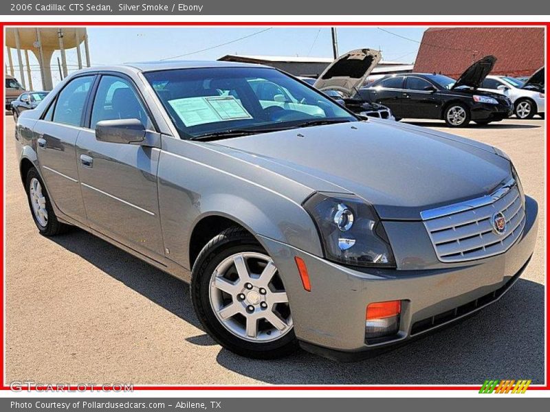 Silver Smoke / Ebony 2006 Cadillac CTS Sedan