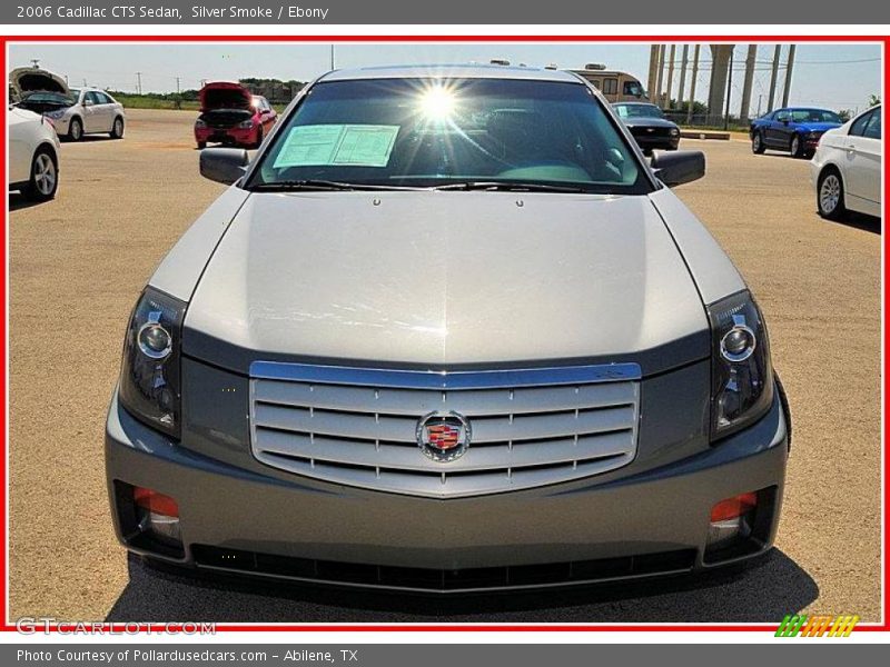 Silver Smoke / Ebony 2006 Cadillac CTS Sedan