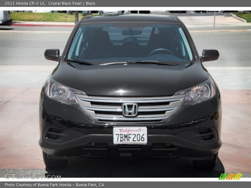 Crystal Black Pearl / Black 2013 Honda CR-V LX