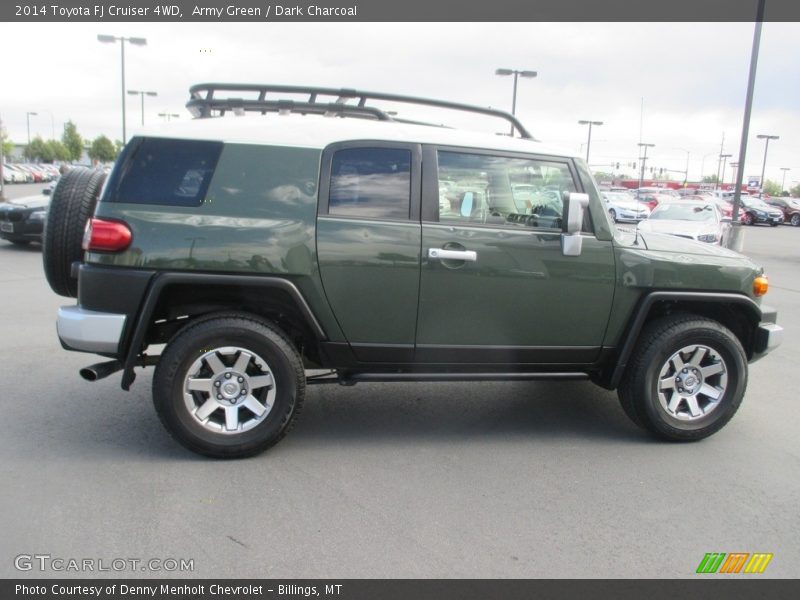 Army Green / Dark Charcoal 2014 Toyota FJ Cruiser 4WD