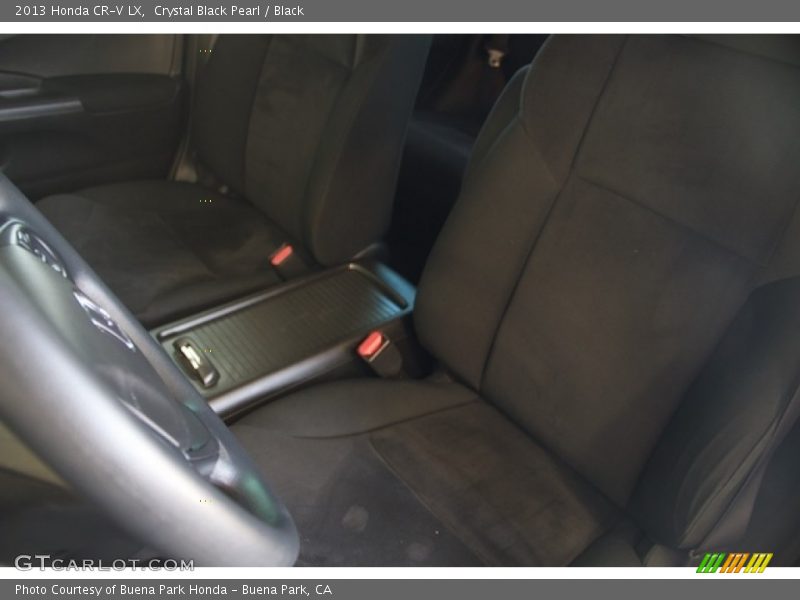Crystal Black Pearl / Black 2013 Honda CR-V LX