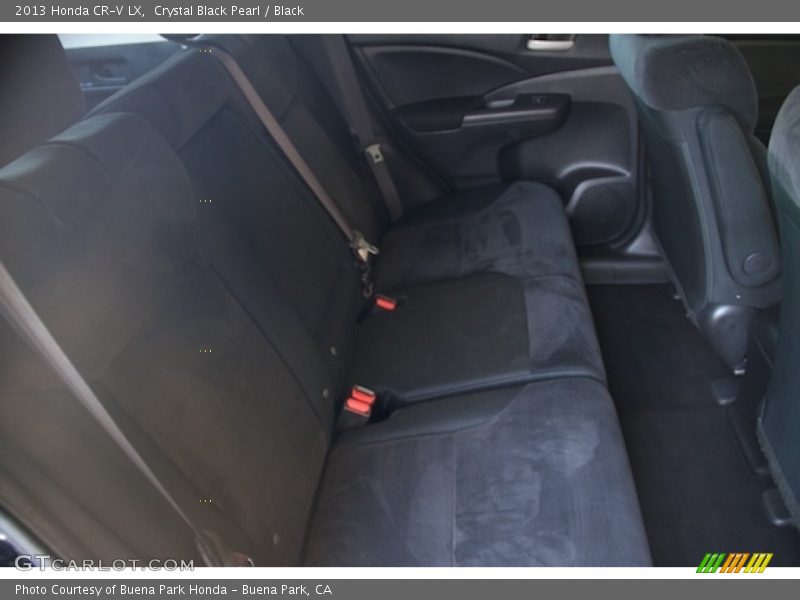 Crystal Black Pearl / Black 2013 Honda CR-V LX