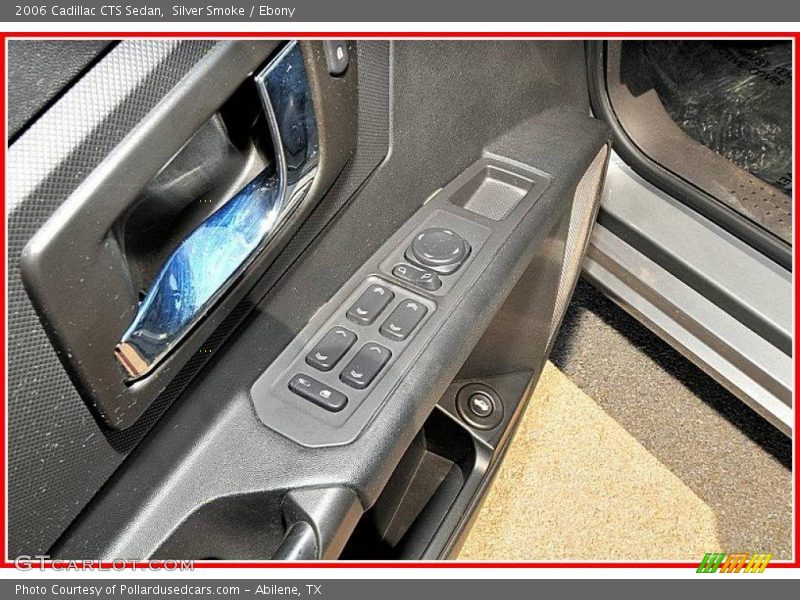 Silver Smoke / Ebony 2006 Cadillac CTS Sedan