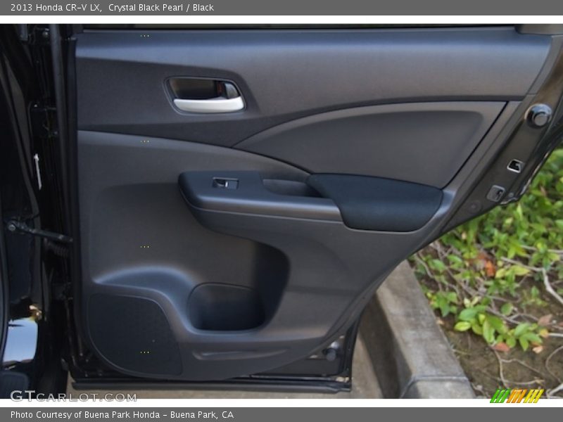 Crystal Black Pearl / Black 2013 Honda CR-V LX