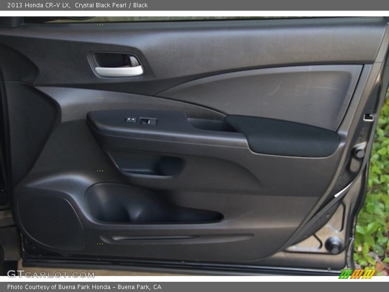 Crystal Black Pearl / Black 2013 Honda CR-V LX