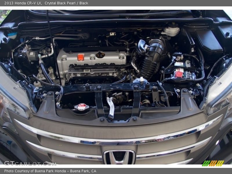 Crystal Black Pearl / Black 2013 Honda CR-V LX