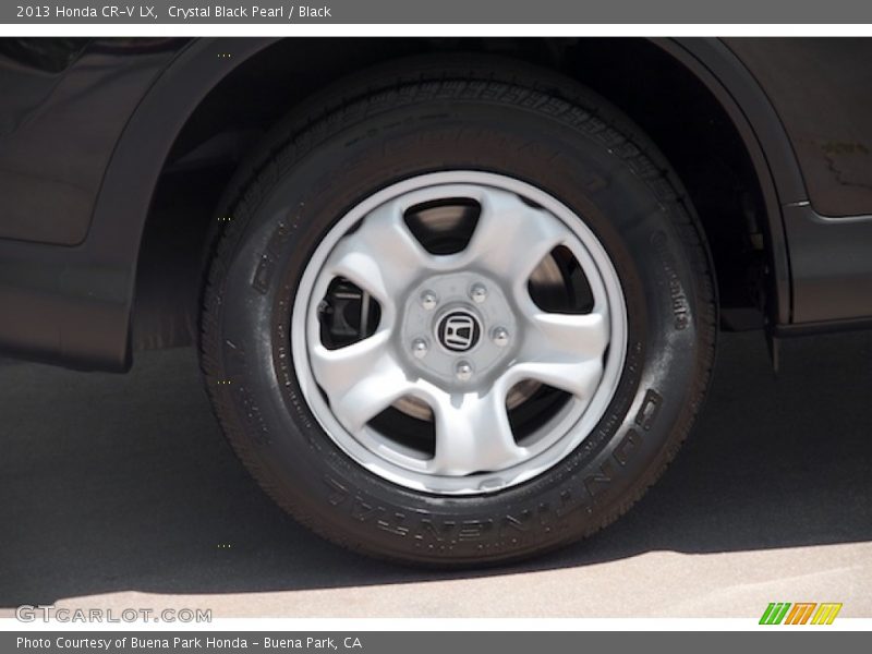 Crystal Black Pearl / Black 2013 Honda CR-V LX