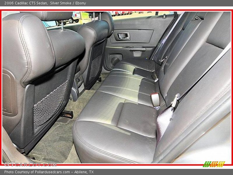 Silver Smoke / Ebony 2006 Cadillac CTS Sedan