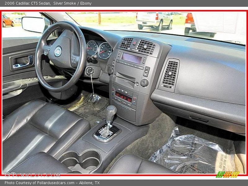 Silver Smoke / Ebony 2006 Cadillac CTS Sedan