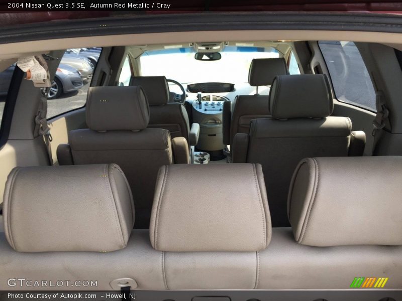 Autumn Red Metallic / Gray 2004 Nissan Quest 3.5 SE