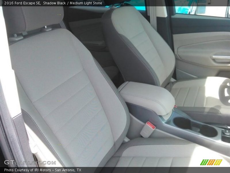 Shadow Black / Medium Light Stone 2016 Ford Escape SE