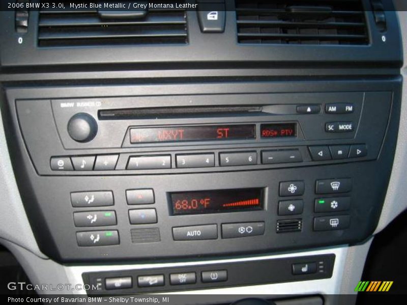 Mystic Blue Metallic / Grey Montana Leather 2006 BMW X3 3.0i
