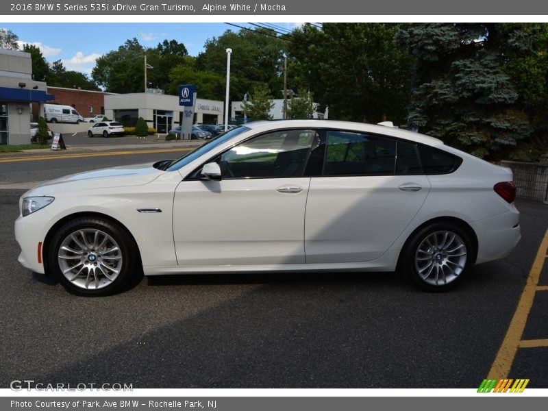 Alpine White / Mocha 2016 BMW 5 Series 535i xDrive Gran Turismo