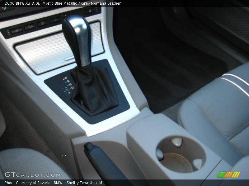 Mystic Blue Metallic / Grey Montana Leather 2006 BMW X3 3.0i