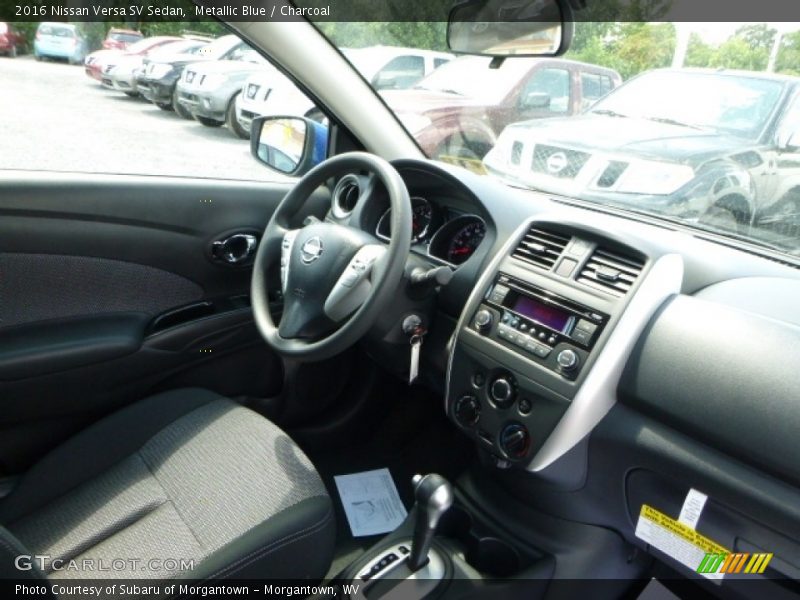 Metallic Blue / Charcoal 2016 Nissan Versa SV Sedan
