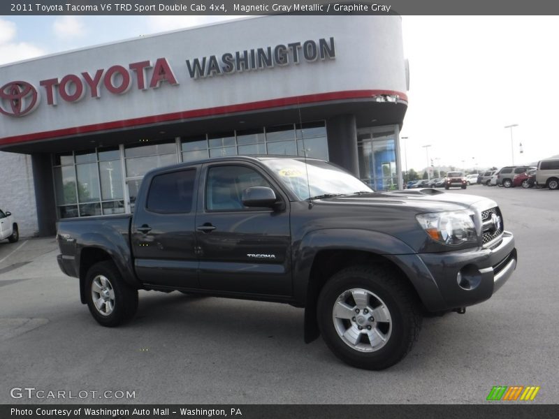Magnetic Gray Metallic / Graphite Gray 2011 Toyota Tacoma V6 TRD Sport Double Cab 4x4
