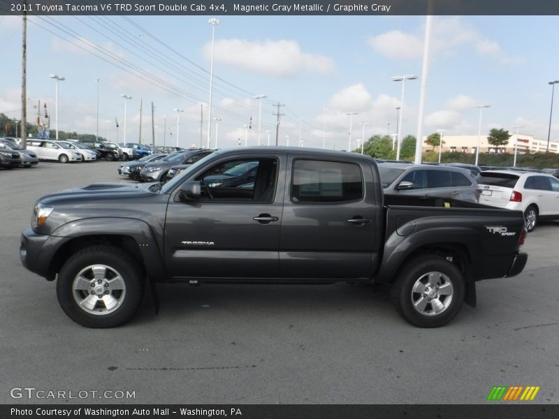 Magnetic Gray Metallic / Graphite Gray 2011 Toyota Tacoma V6 TRD Sport Double Cab 4x4