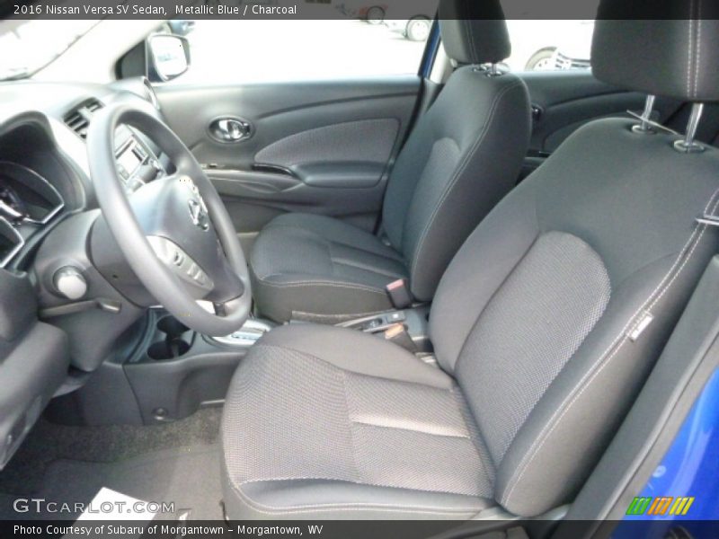 Metallic Blue / Charcoal 2016 Nissan Versa SV Sedan