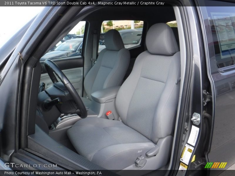 Magnetic Gray Metallic / Graphite Gray 2011 Toyota Tacoma V6 TRD Sport Double Cab 4x4