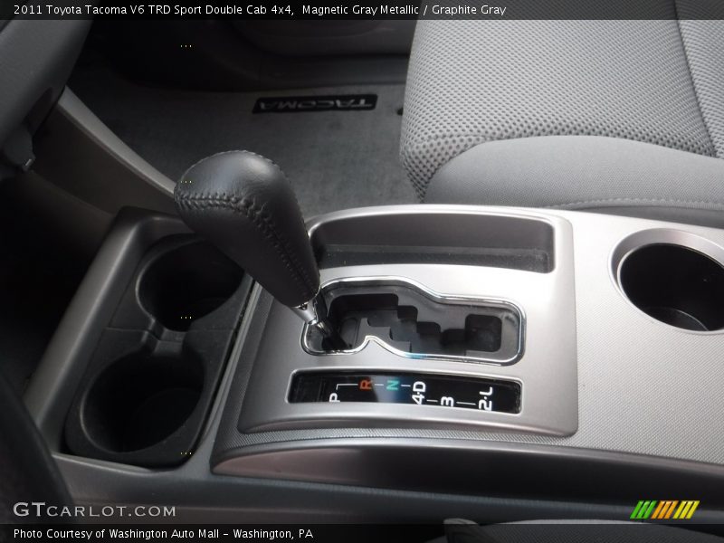 Magnetic Gray Metallic / Graphite Gray 2011 Toyota Tacoma V6 TRD Sport Double Cab 4x4