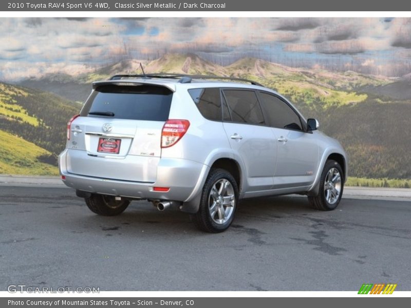 Classic Silver Metallic / Dark Charcoal 2010 Toyota RAV4 Sport V6 4WD