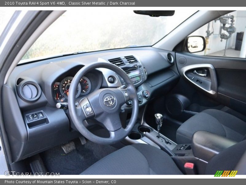 Classic Silver Metallic / Dark Charcoal 2010 Toyota RAV4 Sport V6 4WD