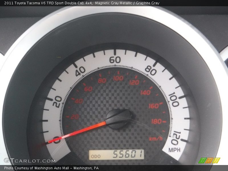 Magnetic Gray Metallic / Graphite Gray 2011 Toyota Tacoma V6 TRD Sport Double Cab 4x4