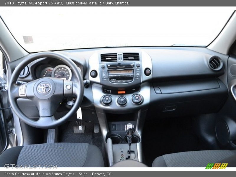 Classic Silver Metallic / Dark Charcoal 2010 Toyota RAV4 Sport V6 4WD