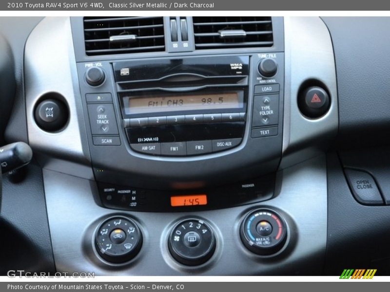 Classic Silver Metallic / Dark Charcoal 2010 Toyota RAV4 Sport V6 4WD