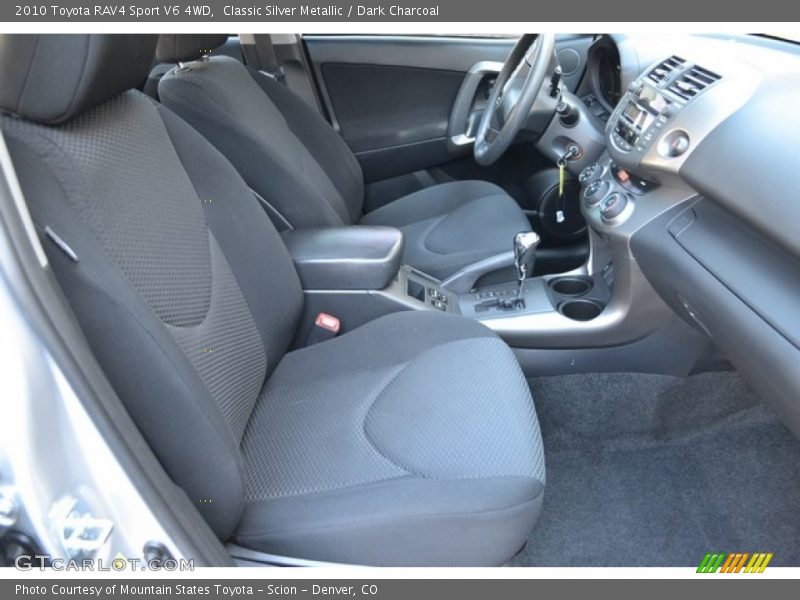 Classic Silver Metallic / Dark Charcoal 2010 Toyota RAV4 Sport V6 4WD