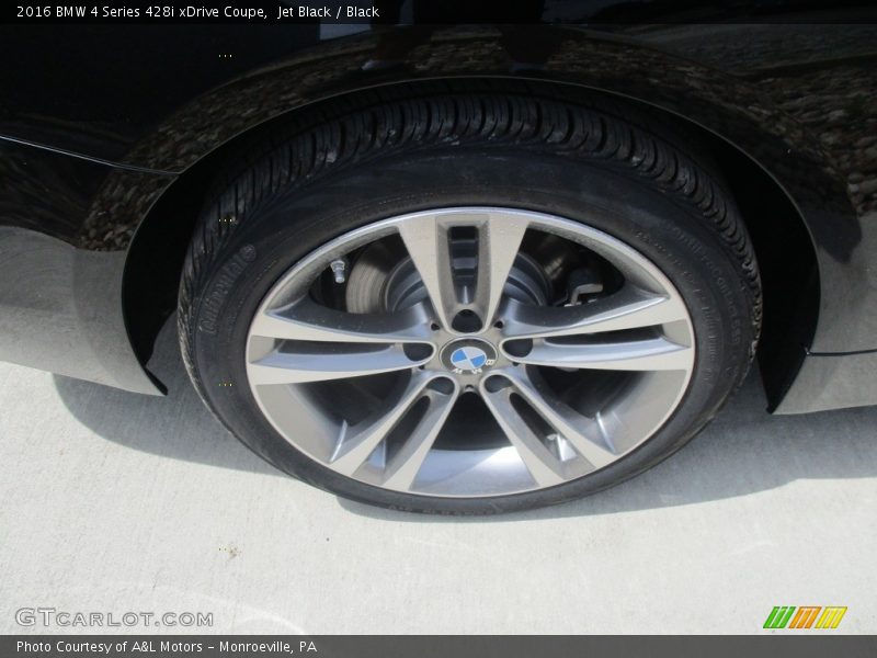 Jet Black / Black 2016 BMW 4 Series 428i xDrive Coupe