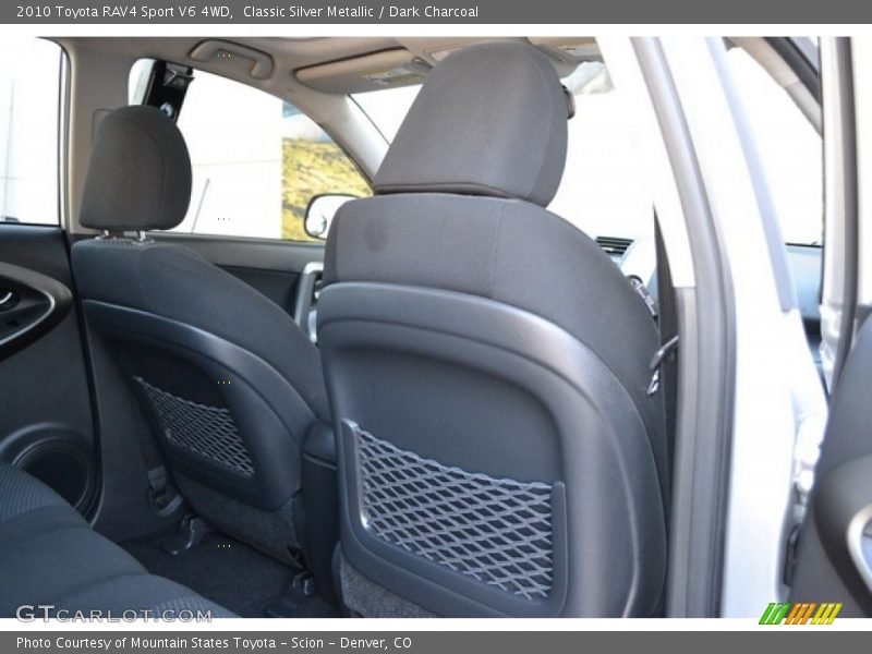 Classic Silver Metallic / Dark Charcoal 2010 Toyota RAV4 Sport V6 4WD