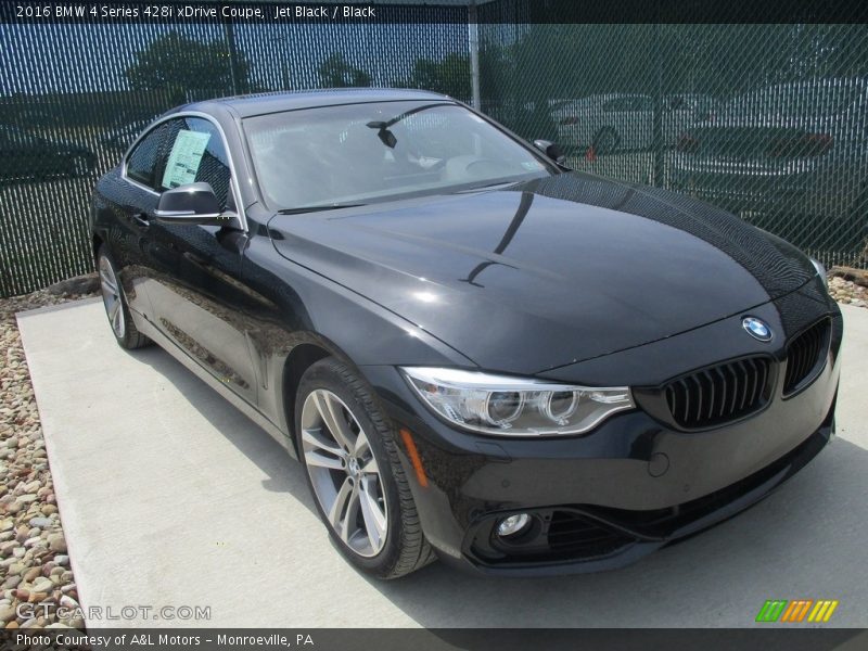 Jet Black / Black 2016 BMW 4 Series 428i xDrive Coupe