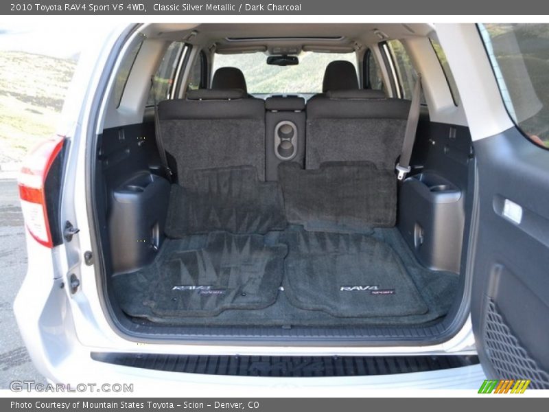 Classic Silver Metallic / Dark Charcoal 2010 Toyota RAV4 Sport V6 4WD