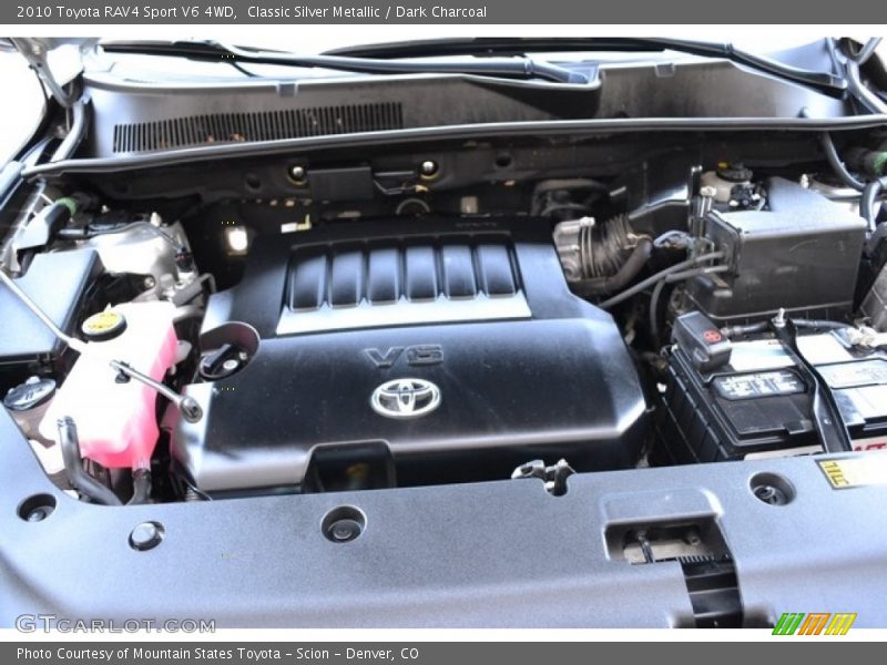 Classic Silver Metallic / Dark Charcoal 2010 Toyota RAV4 Sport V6 4WD
